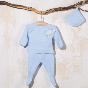 Dona Carmen 3 PIECES FOOTED PANTS CORDEL Sz 3 mnth